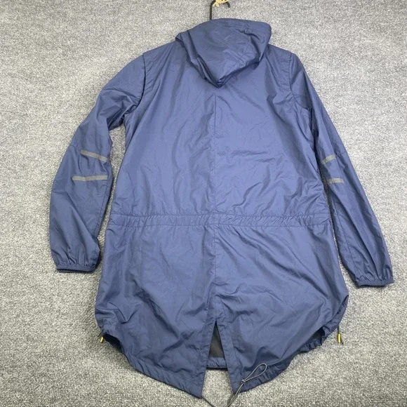 Michigan Wolverines Jacket Mens Medium Blue Nike NCAA Football Windbreaker - Picture 10 of 11